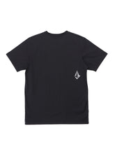 Volcom Splash Stone Tee - Black On Black